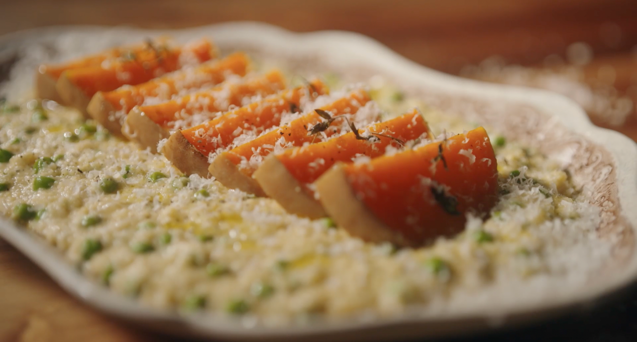 Botterskorsie-en-koeskoes-risotto