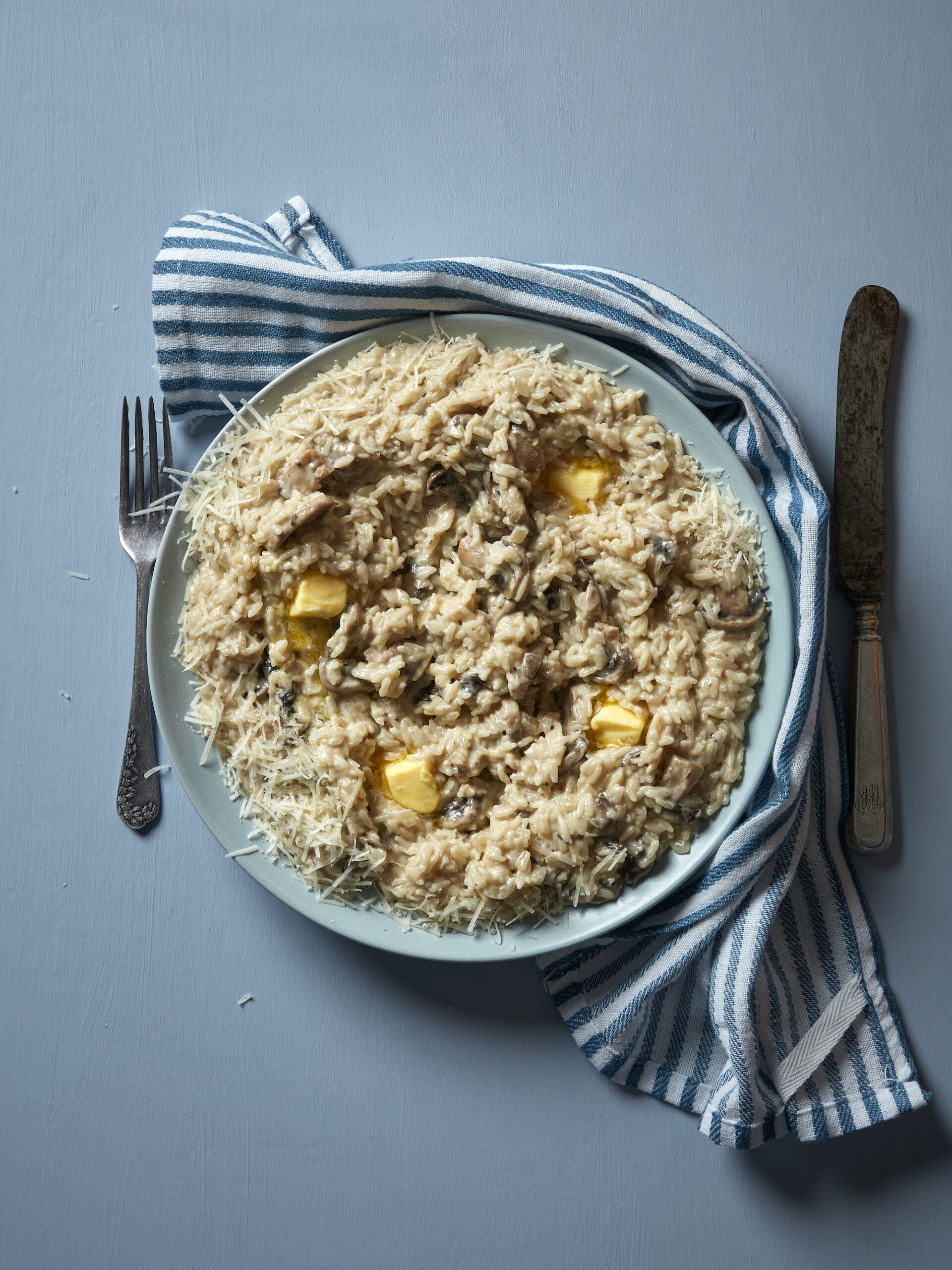 Ertjie-en-hamrisotto in jou mikrogolf